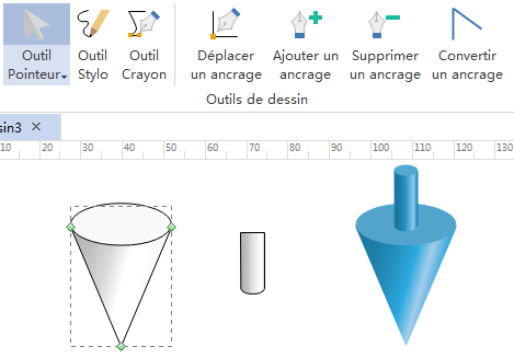 Dessiner de nouvelles formes 3D de géométrie