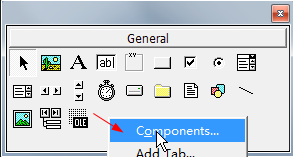 vb 6 add components...