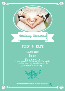 Church Sunday Service Invitation