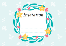 Church Sunday Service Invitation